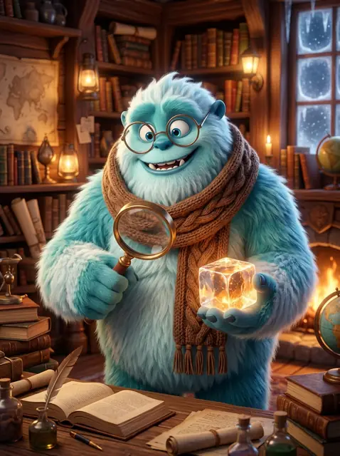 Professor Barnaby the Yeti